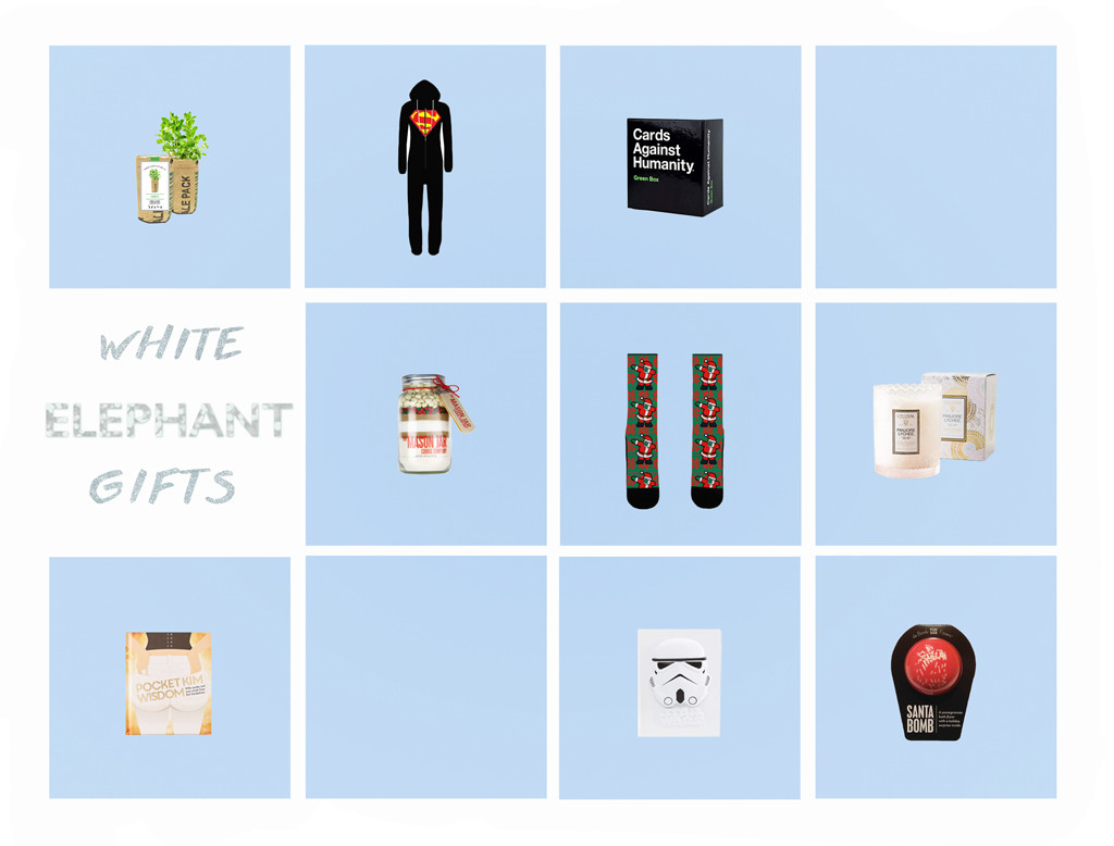 ESC: 2016 Gift Guide, White Elephant, Grid, Push Post ESC: 2016 Gift Guide, White Elephant, Grid, Push Post
